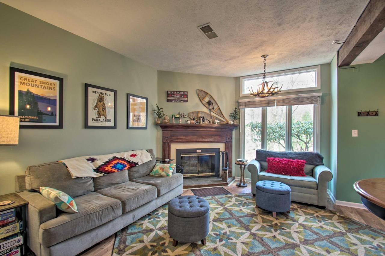 Wintergreen Resort Mountain Condo With Pool Access! Lyndhurst Kültér fotó