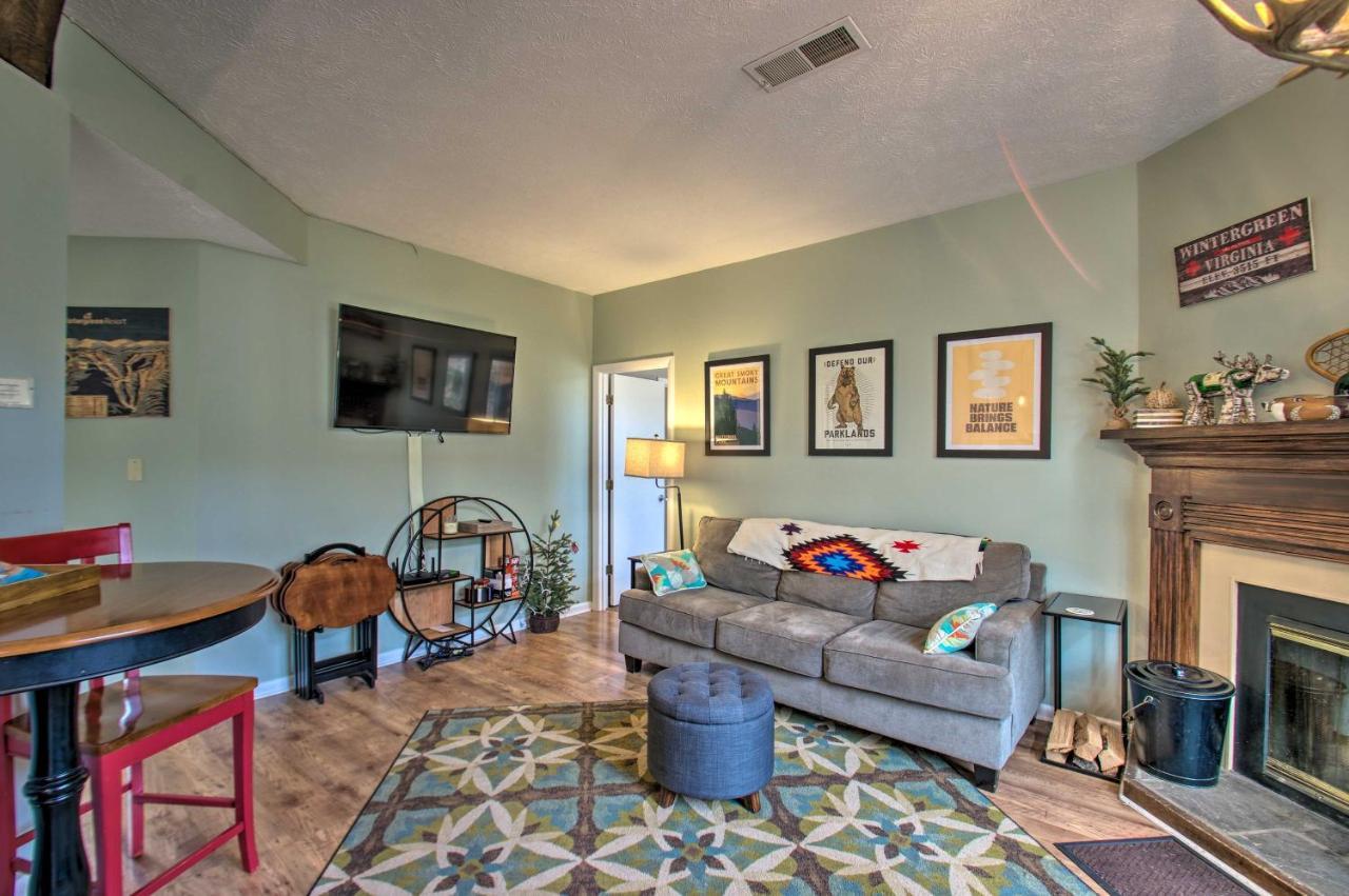 Wintergreen Resort Mountain Condo With Pool Access! Lyndhurst Kültér fotó